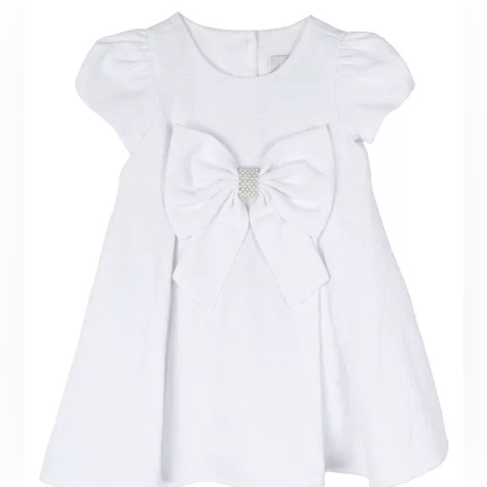 Macy’s Rare Editions
Baby Girl Floral Brocade Social Dress for baptism